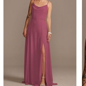 Bridesmaids dress. David’s bridal. Chianti. Size 10.